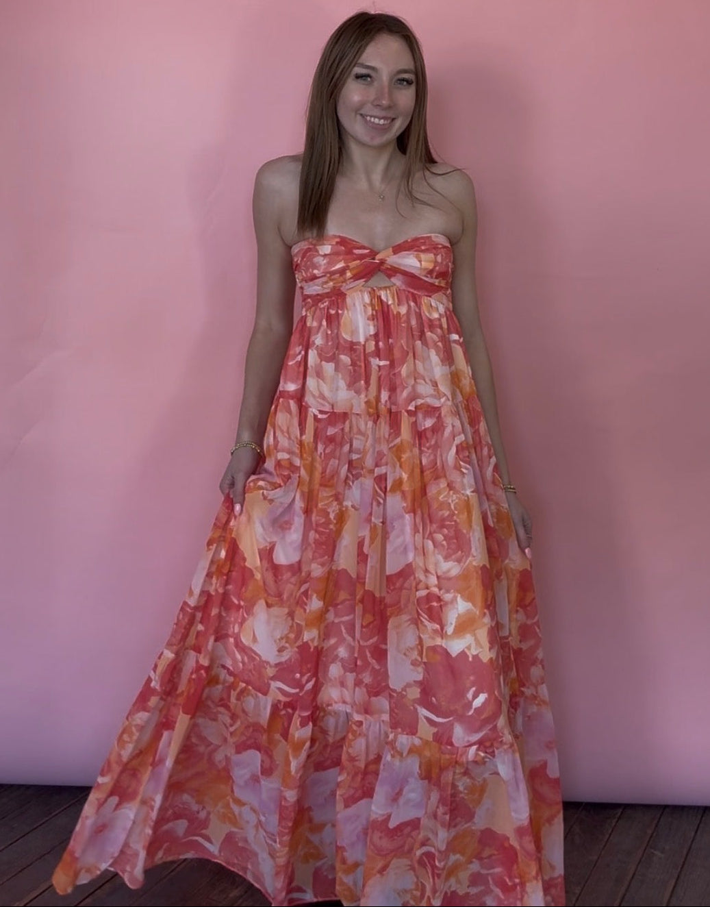 THE BEACH IS CALLING MAXI DRESS