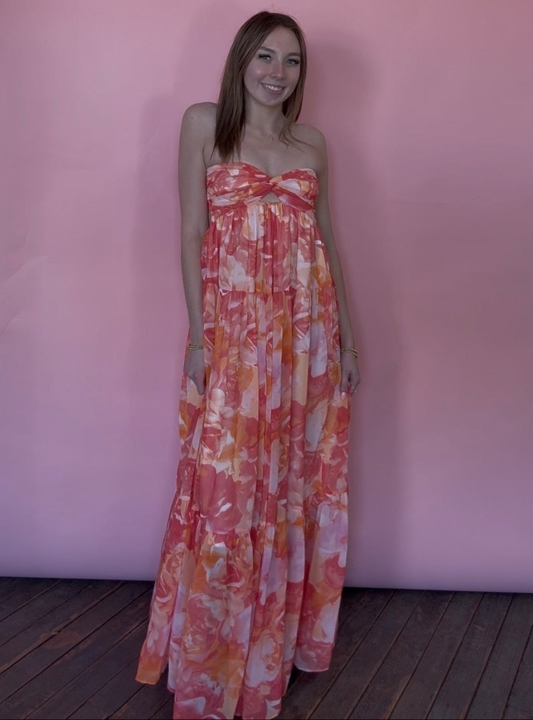 THE BEACH IS CALLING MAXI DRESS