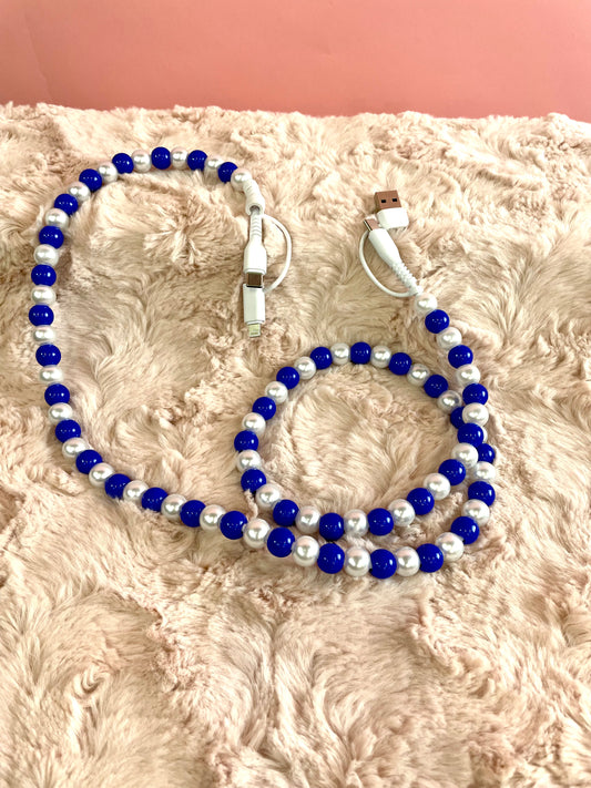 BEADED PHONE CHARGING CORD