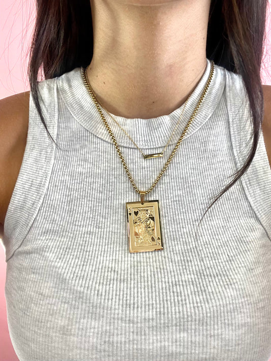 KING OF HEARTS NECKLACE