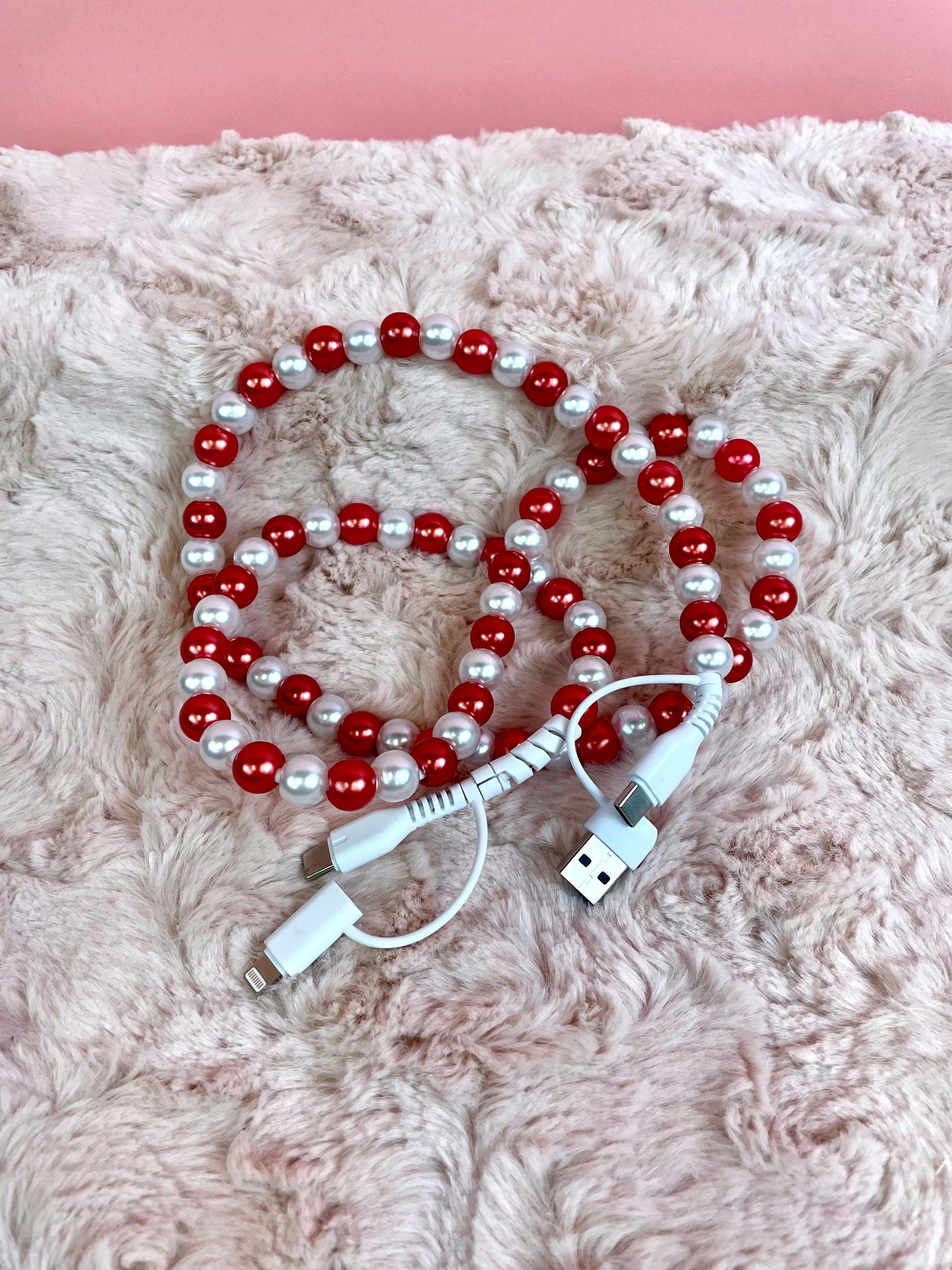 BEADED PHONE CHARGING CORD