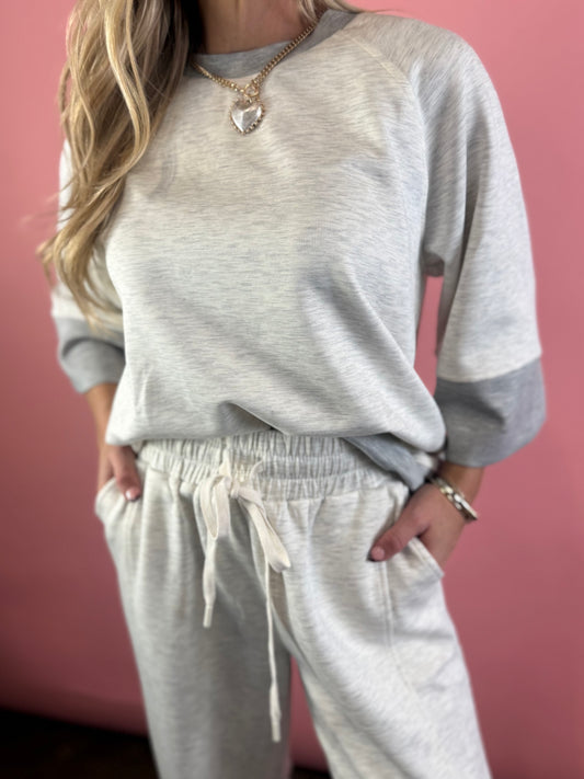 GREY & GRAY COLORBLOCK SET