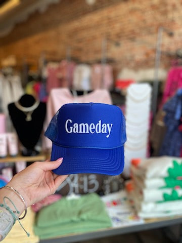 BLUE GAMEDAY TRUCKER HAT