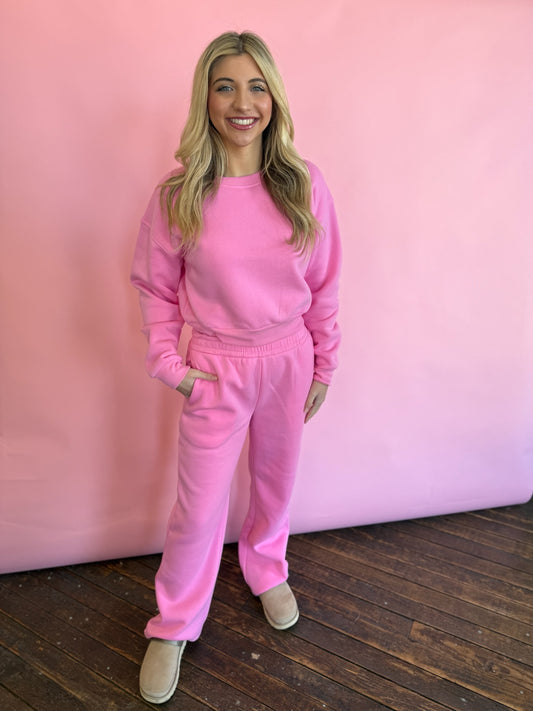 PINK SWEATSUIT
