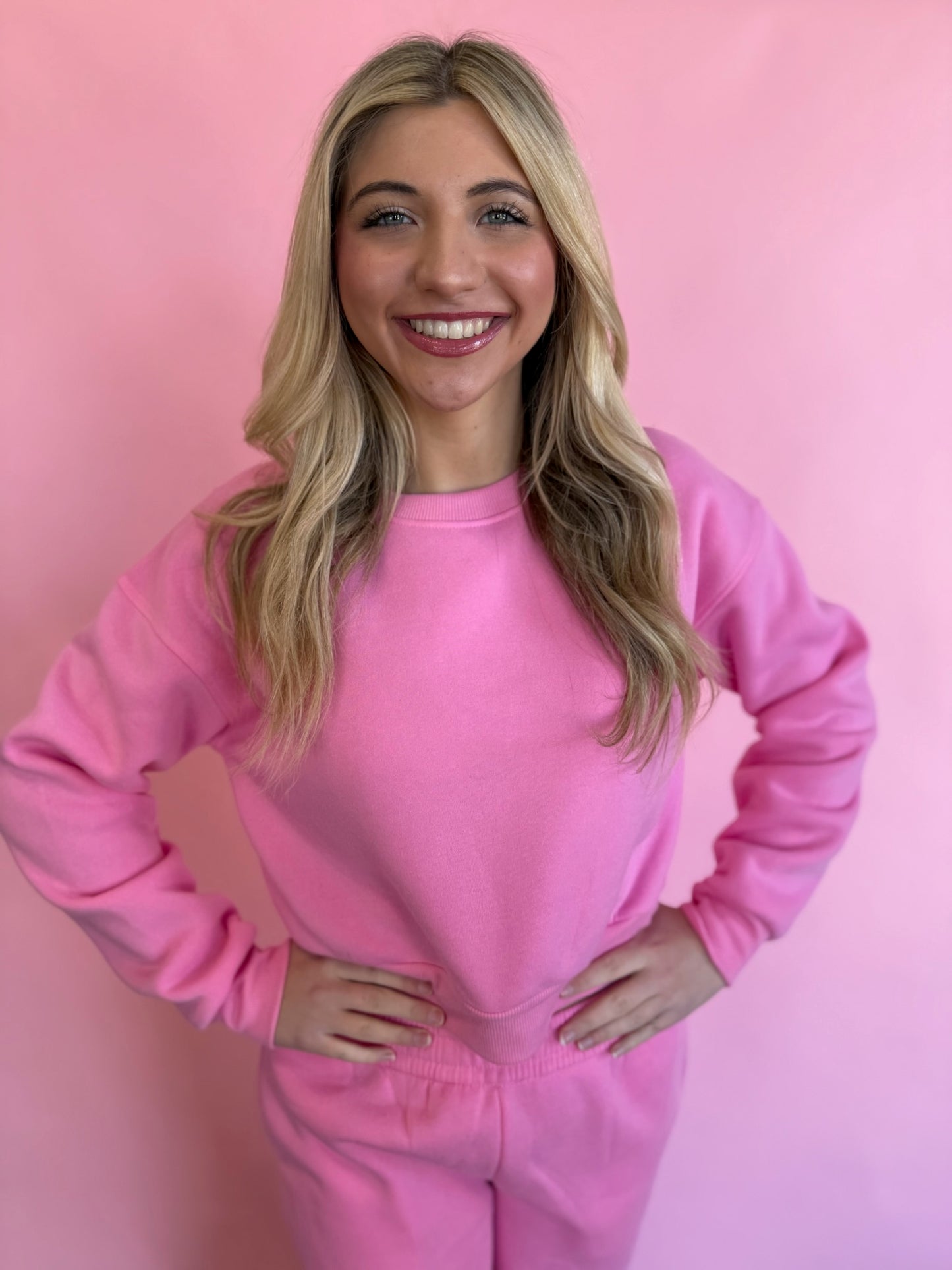 PINK SWEATSUIT