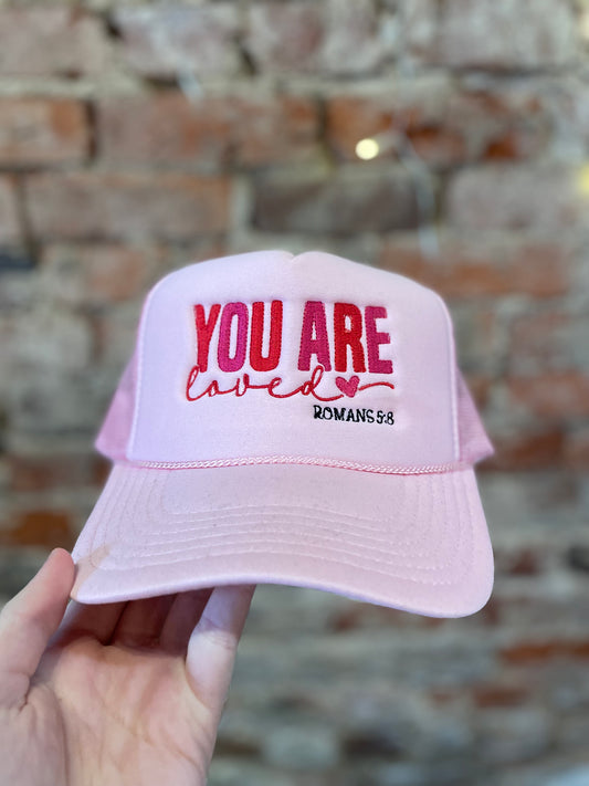 YOU ARE LOVED TRUCKER HAT