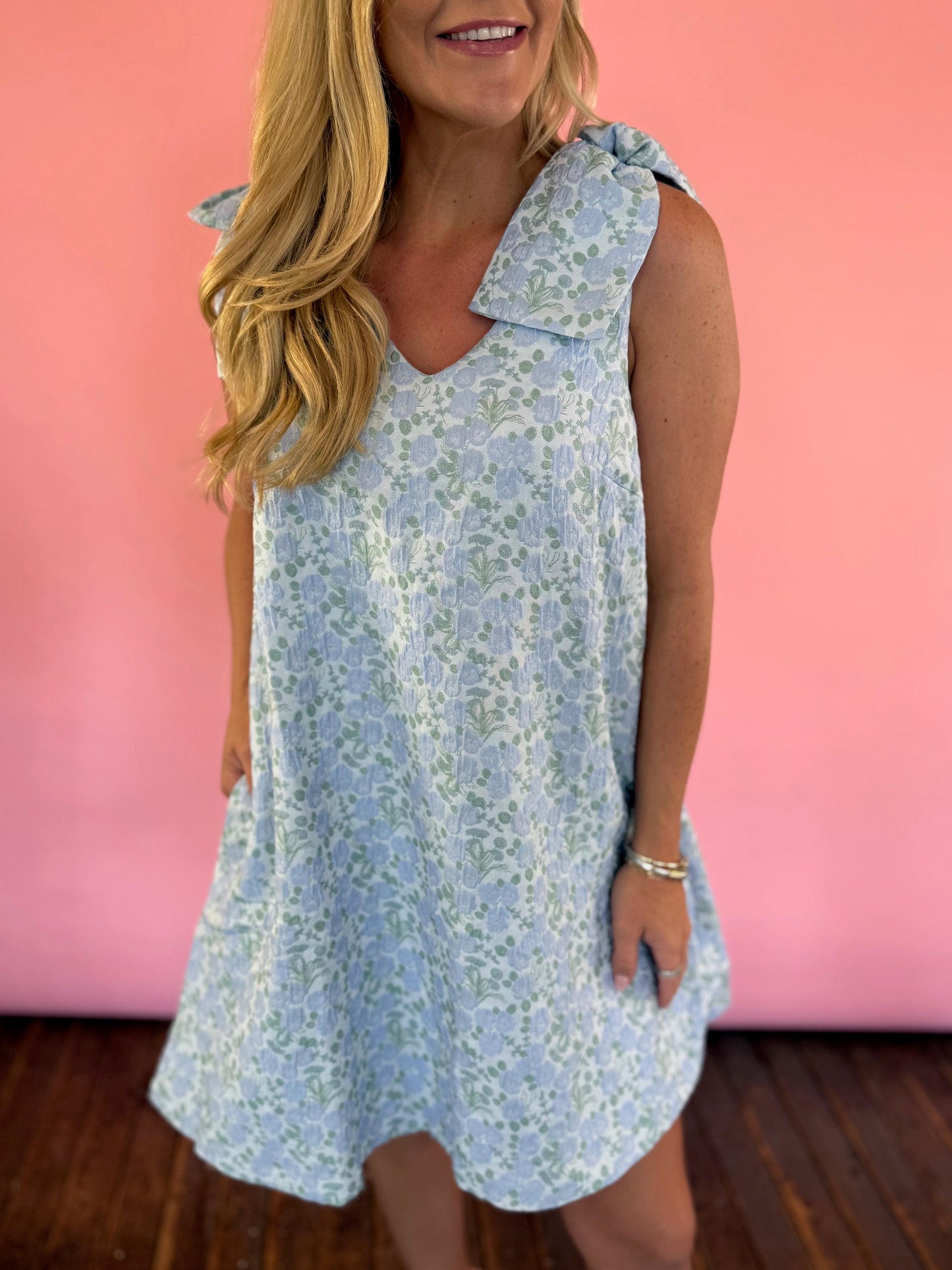 BLUE DANUBE DRESS