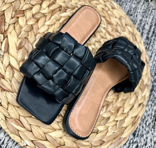 WOVEN THICK SLIDES