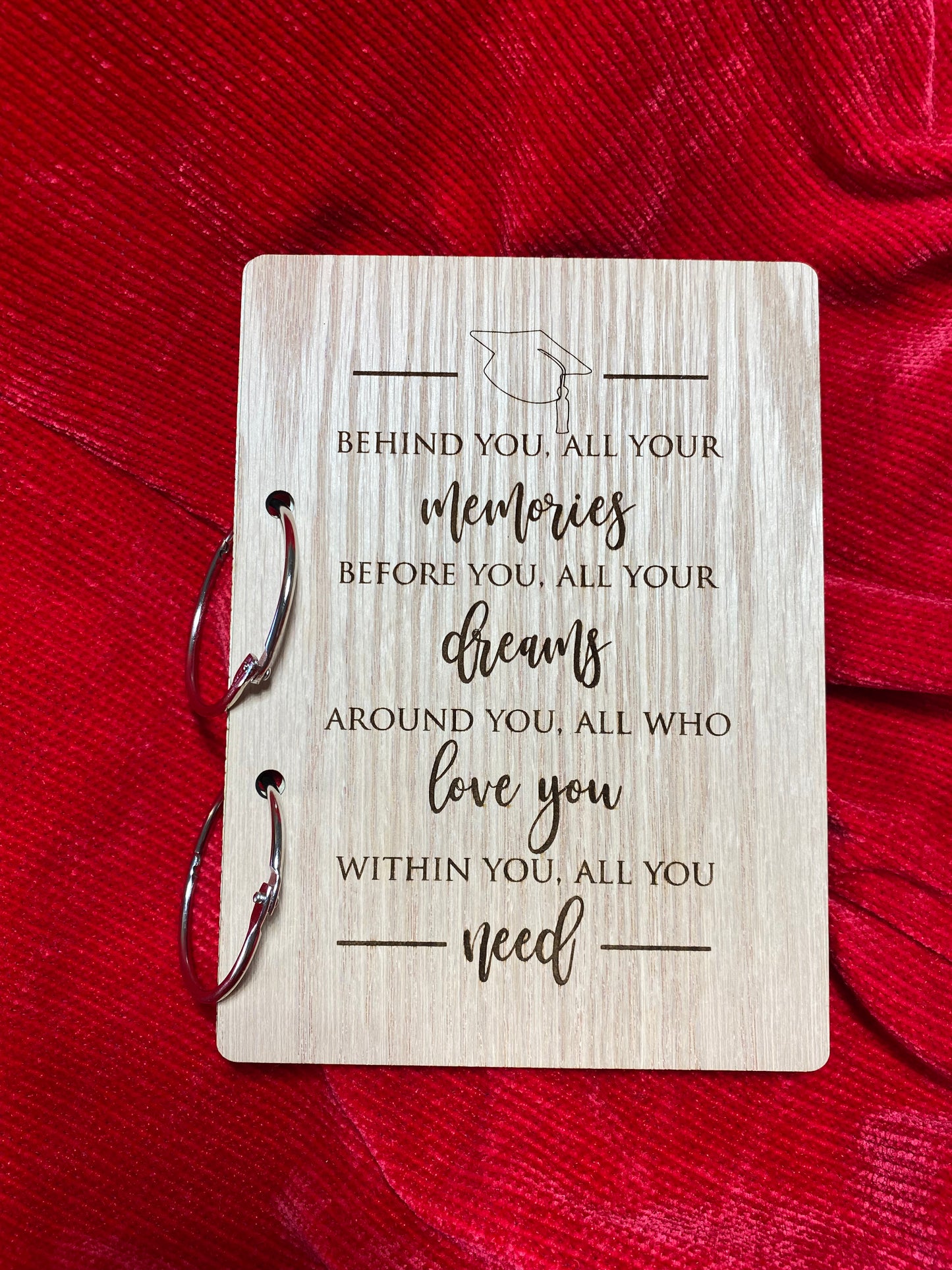 WOODEN CARD KEEPER