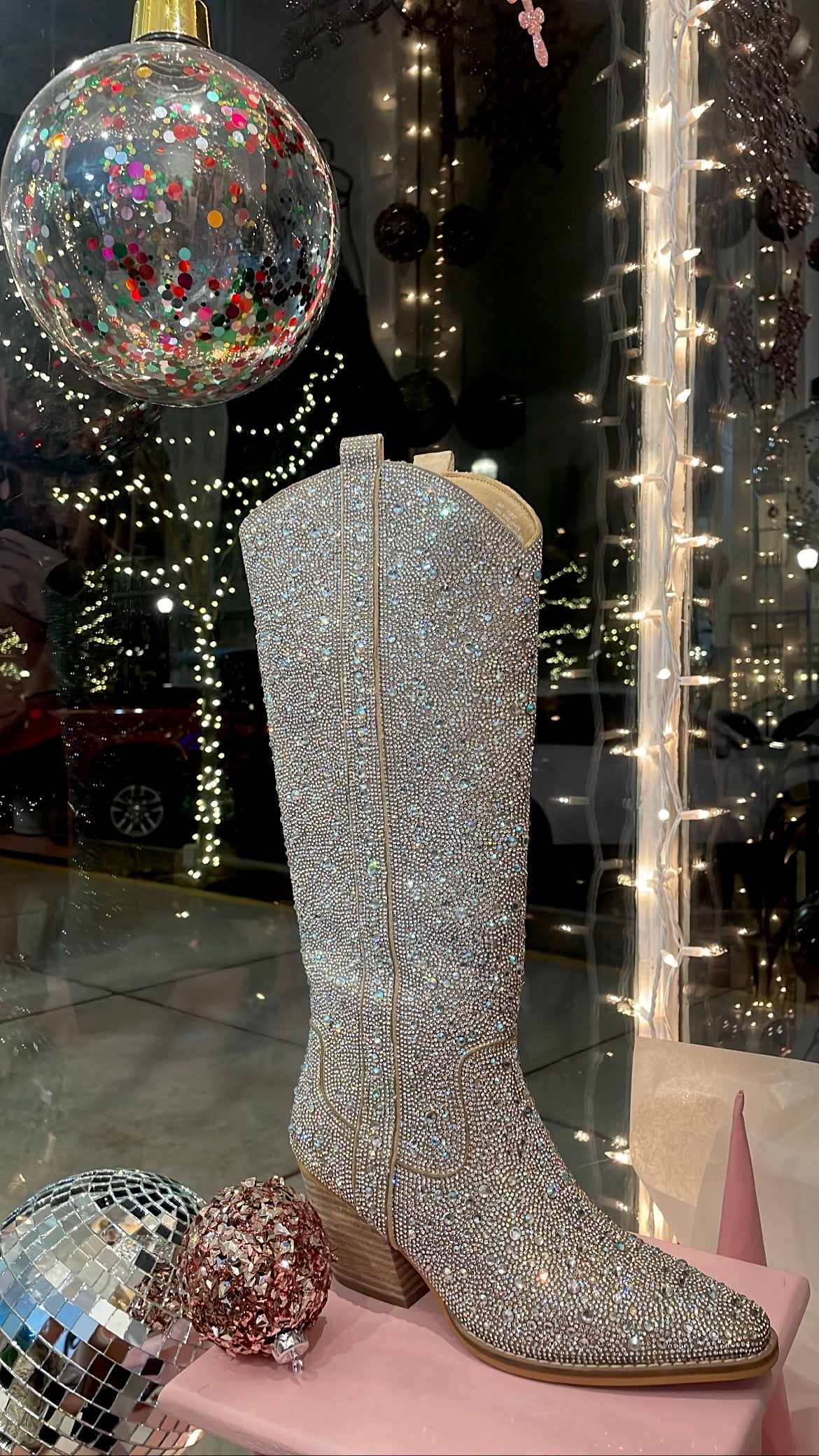 RHINESTONE COWGIRL BOOTS