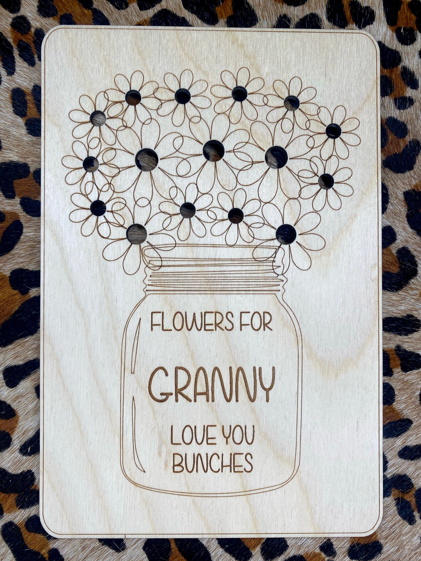 FLOWERS FOR...BOARD