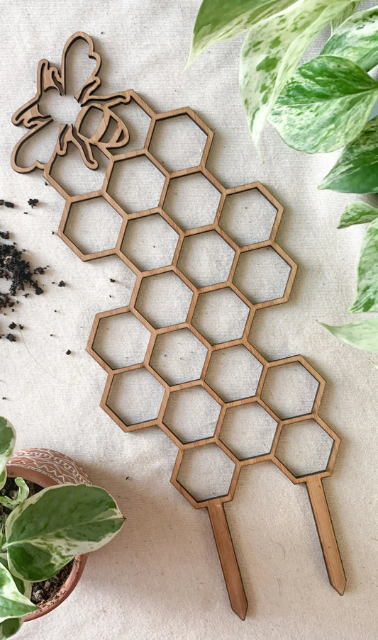 BEE HONEY COMB PLANT TRELLIS