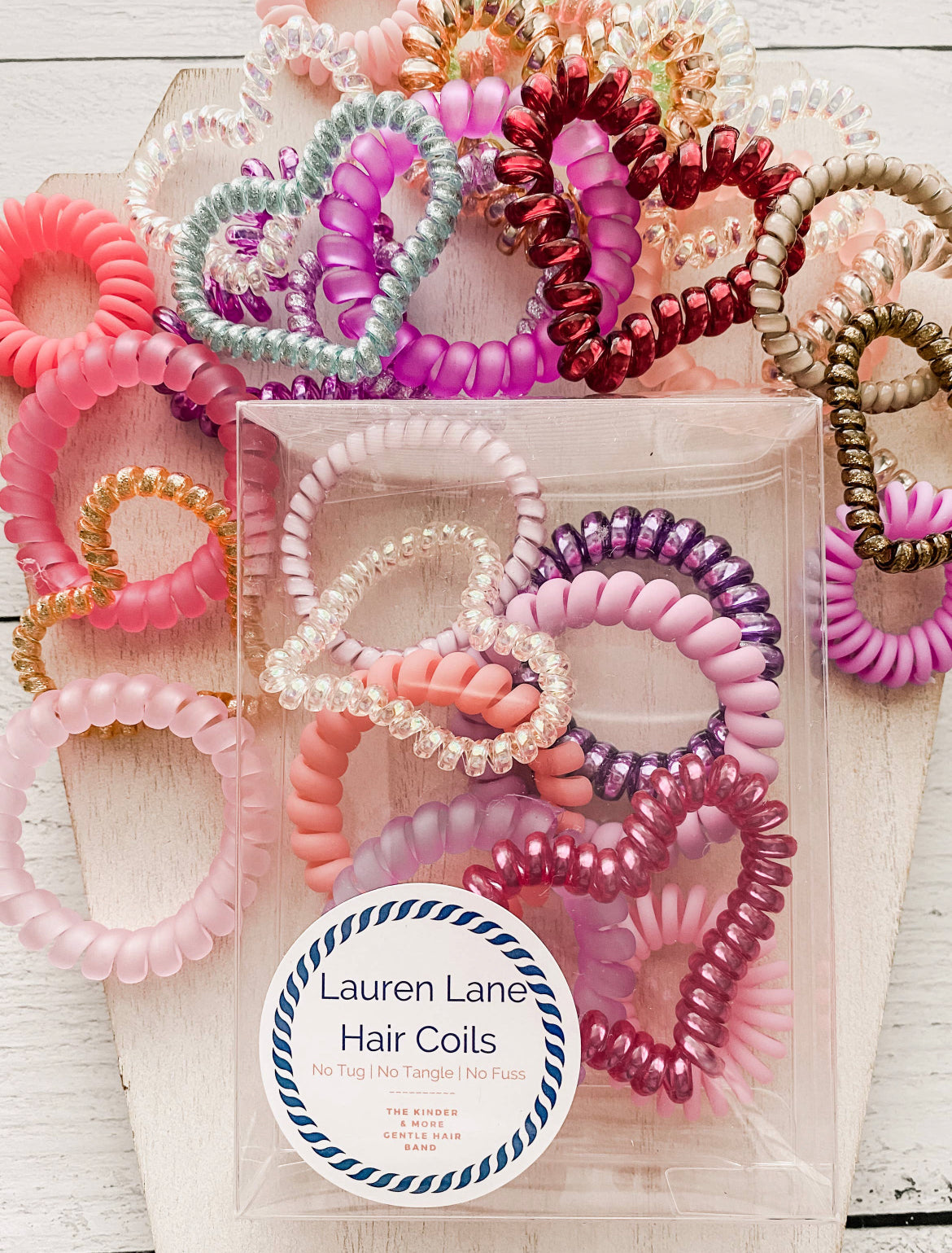 HEART HAIR COIL SET