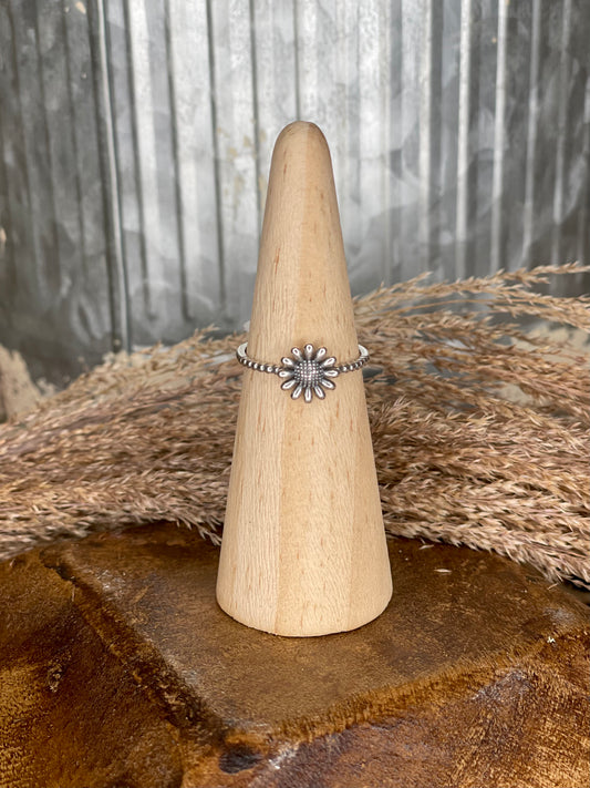 STERLING SILVER FLOWER